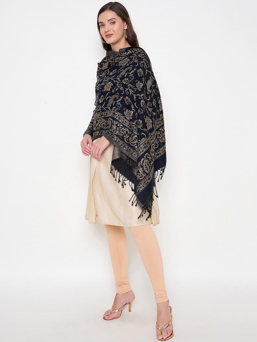 women self-designed pashmina shawl - 21613257 - Standard Image - 2
