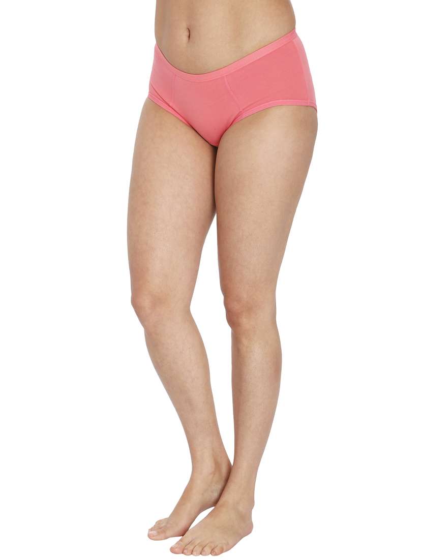 solid cotton hipster panty - 21613750 -  Standard Image - 2