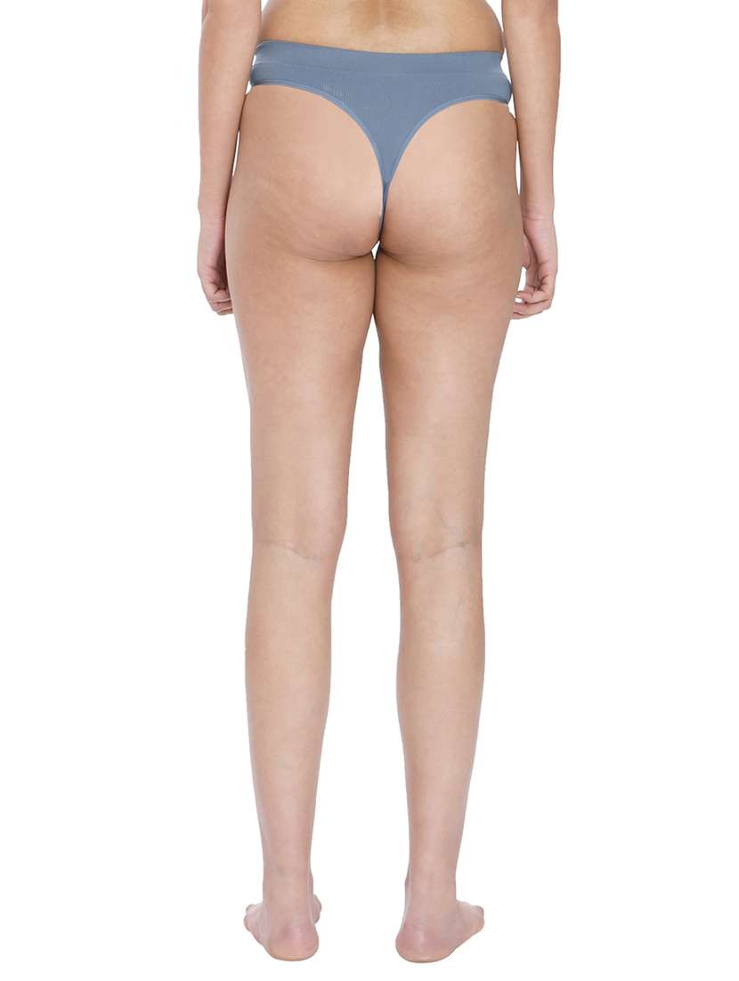 women light blue polyamide thongs panty - 21613761 -  Standard Image - 2