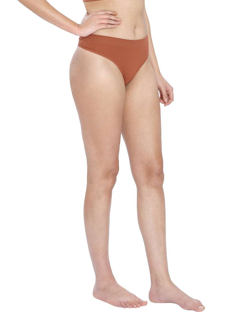 women solid thongs panty - 21613763 -  Standard Image - 2