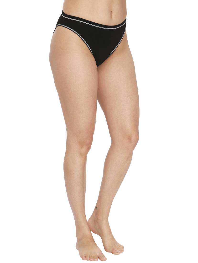 women solid bikini panty - 21613764 -  Standard Image - 2