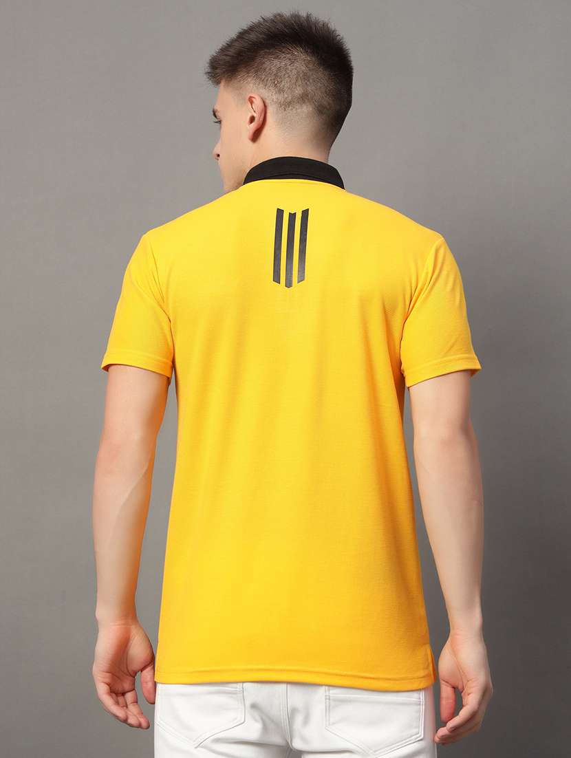 men regular fit plain polo t-shirt - 21613769 -  Standard Image - 2