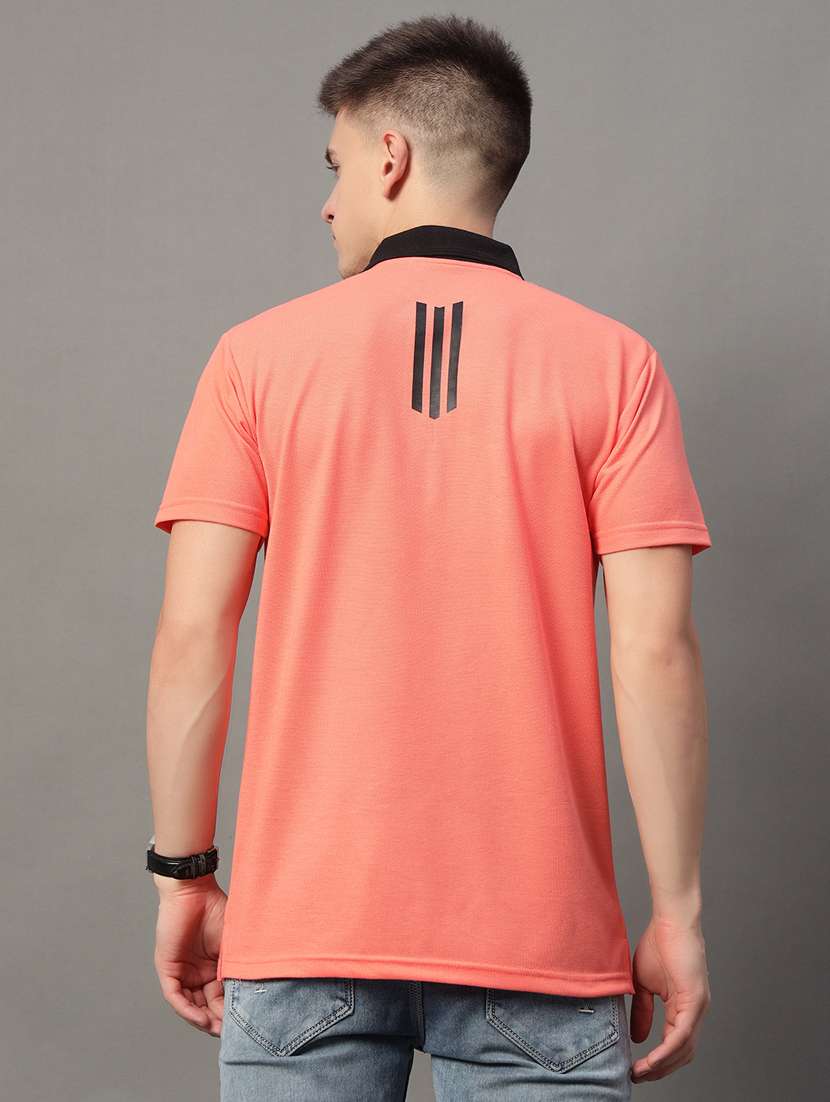 men regular fit plain polo t-shirt - 21613782 -  Standard Image - 2