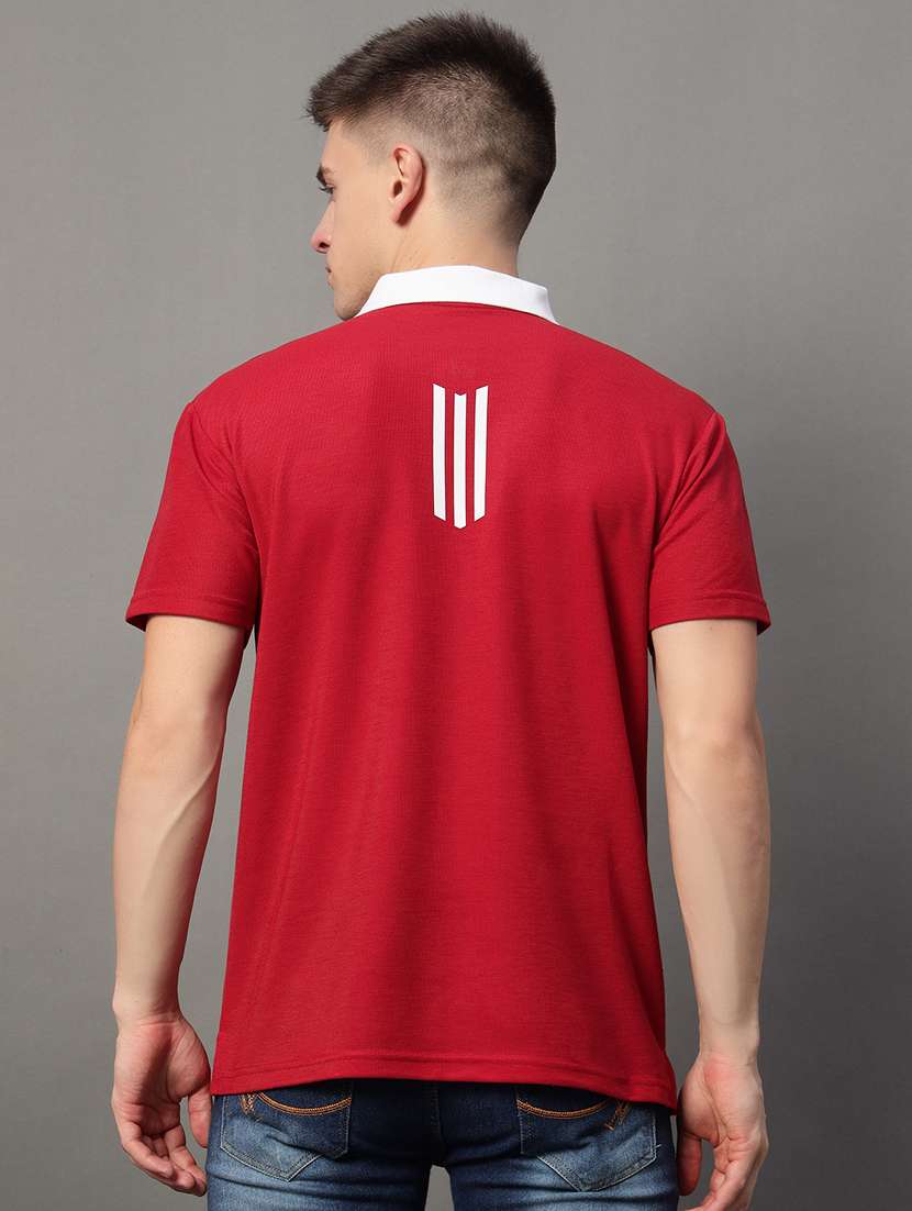 men regular fit plain polo t-shirt - 21613784 -  Standard Image - 2