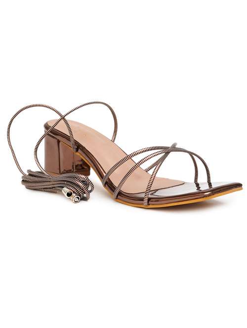 women copper gladiators sandal - 21613868 - Standard Image - 0