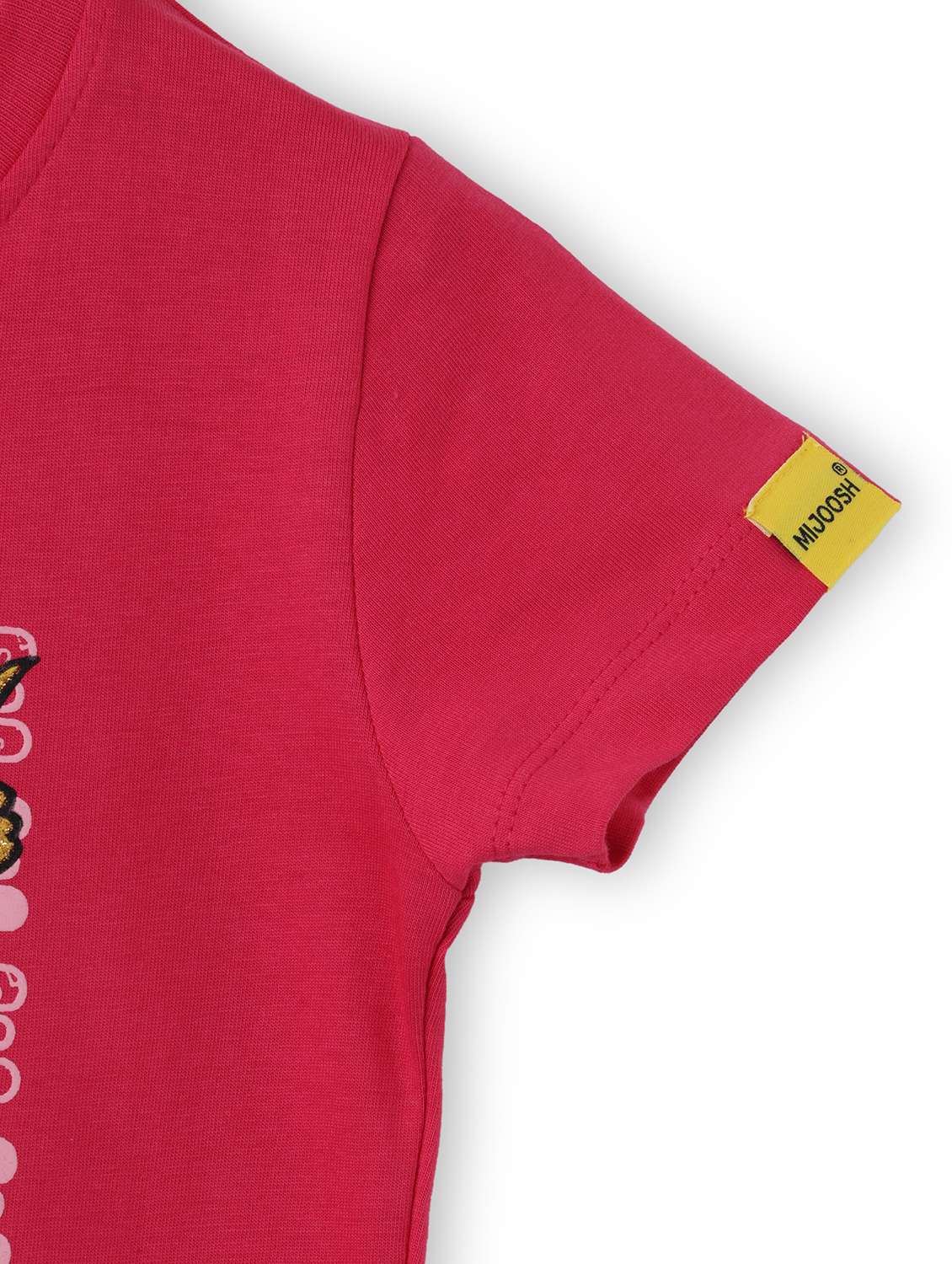 girls front print short sleeve t-shirt - 21614926 -  Standard Image - 2