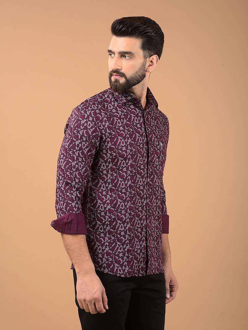 men long sleeves checkered casual shirt - 21617332 -  Standard Image - 2