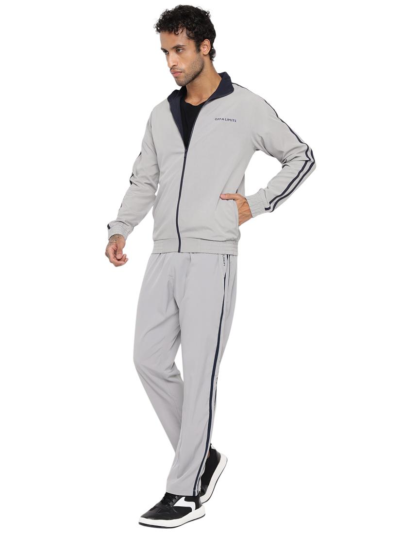 men side taped tracksuit - 21617460 - Standard Image - 2