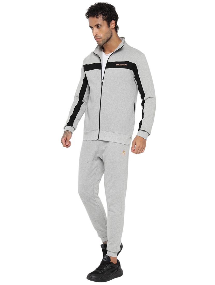 men taped detailed long sleeves tracksuit - 21617466 - Standard Image - 2