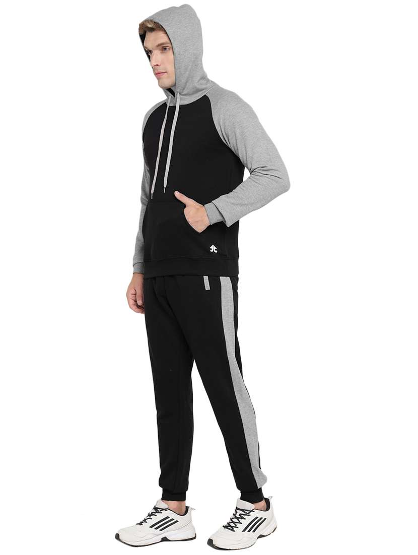 men color block hooded tracksuit - 21617470 - Standard Image - 2