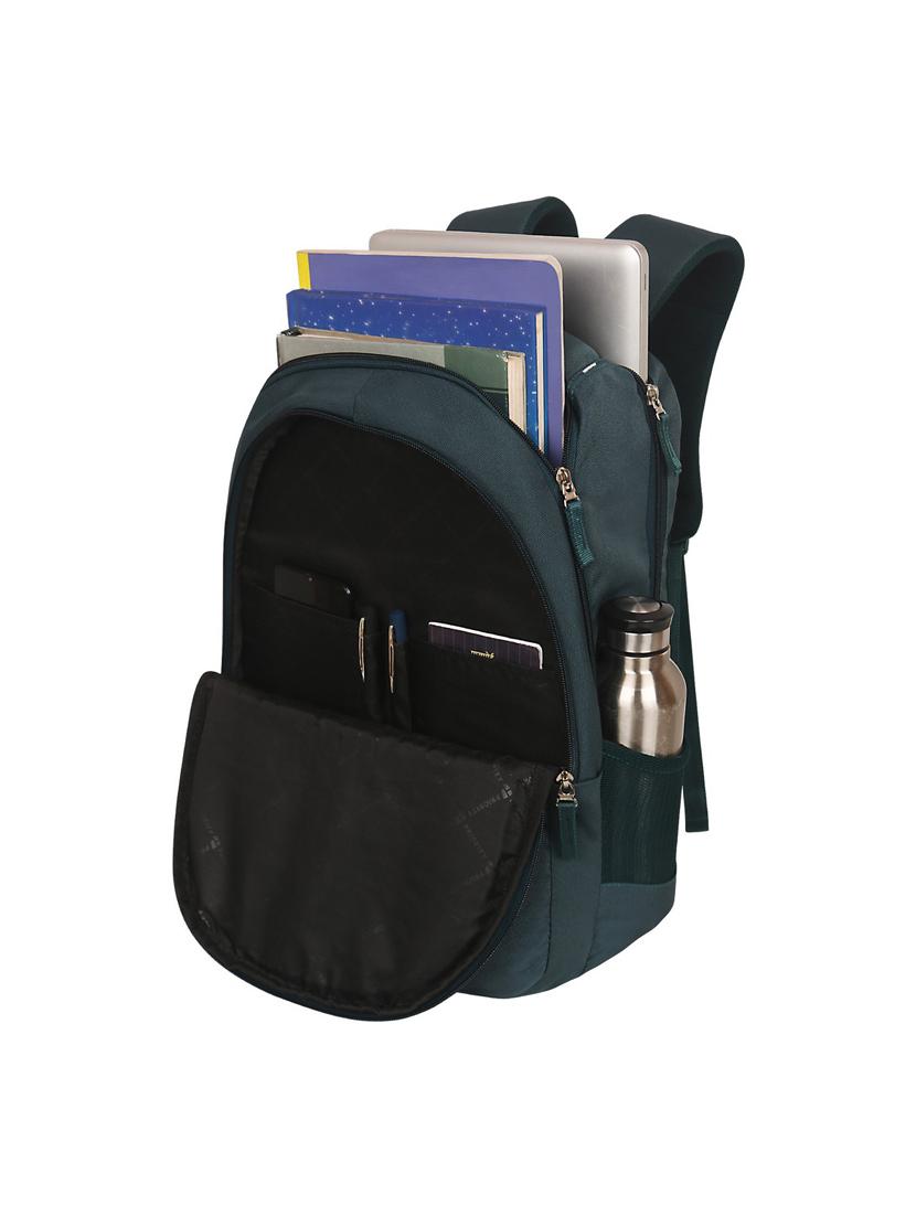 men bottle green adjustable straps laptop bag - 21617576 - Standard Image - 2