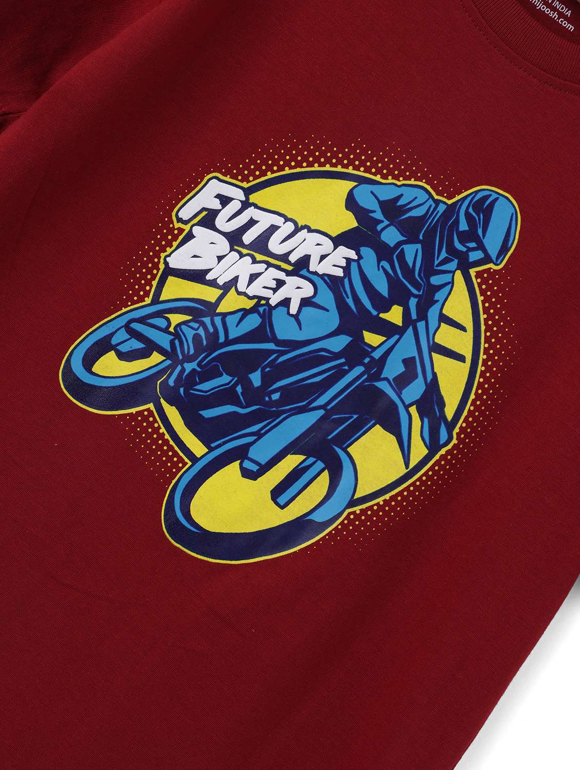 boys crew neck front print short sleeves t-shirt - 21618041 -  Standard Image - 2