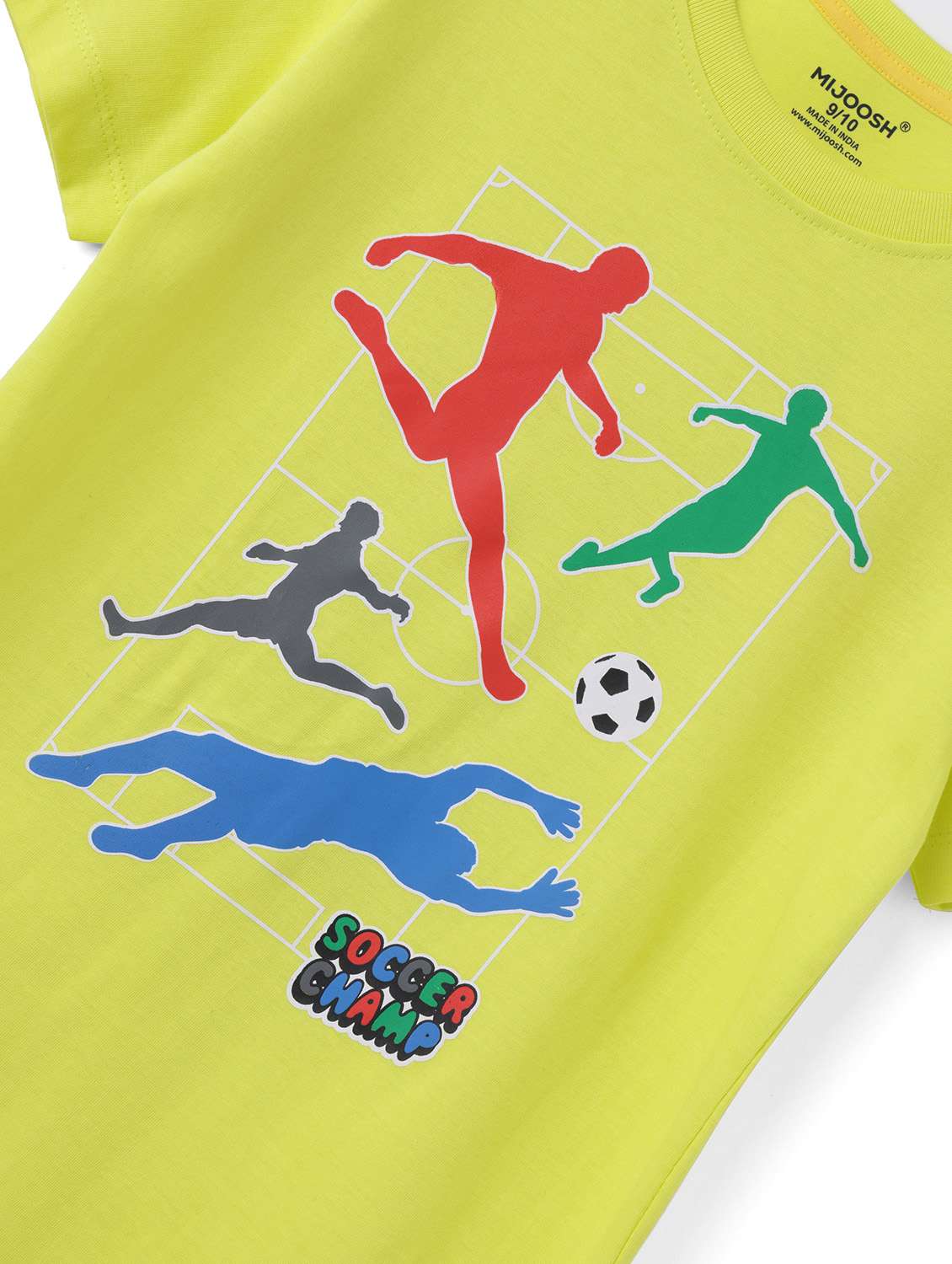 boys crew neck front print short sleeves t-shirt - 21618042 -  Standard Image - 2