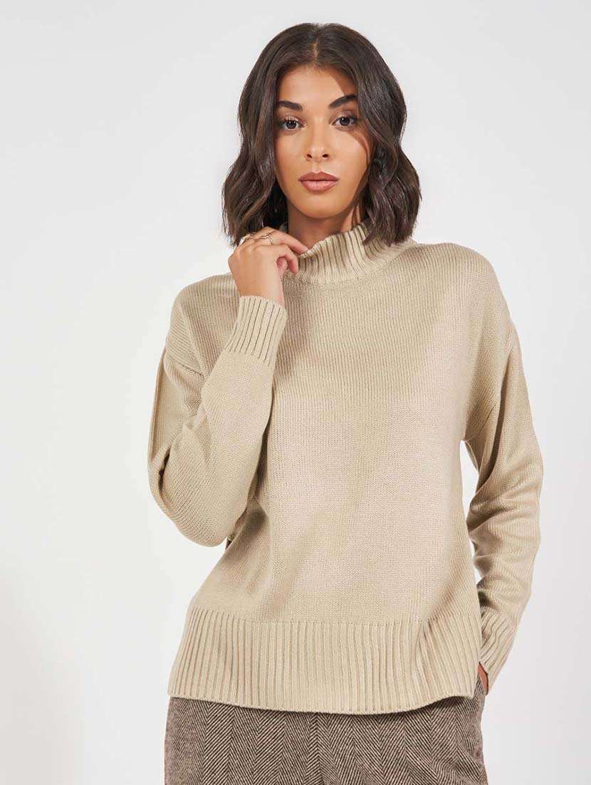 women self design long sleeve pullover