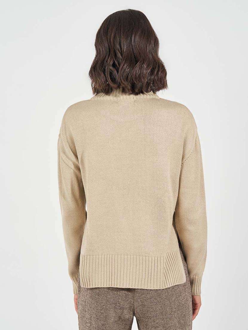 women self design long sleeve pullover - 21618128 -  Standard Image - 2