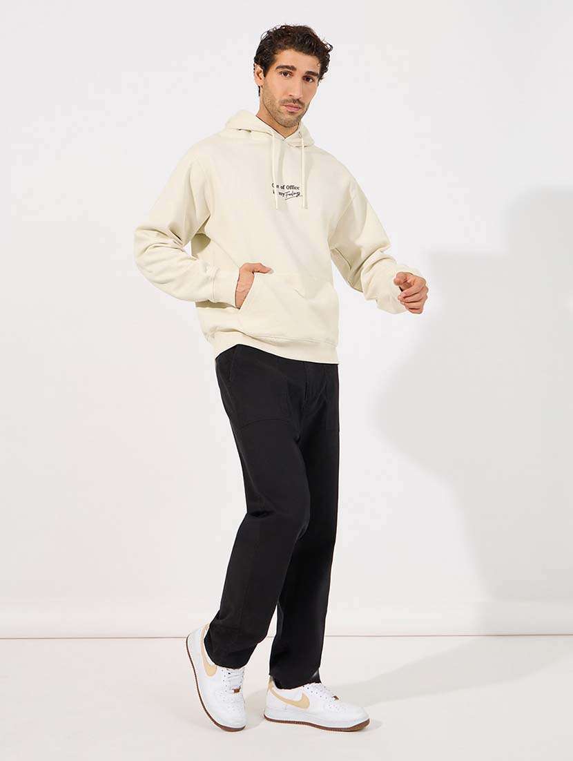 men chest print long sleeve sweatshirt - 21618195 -  Standard Image - 2