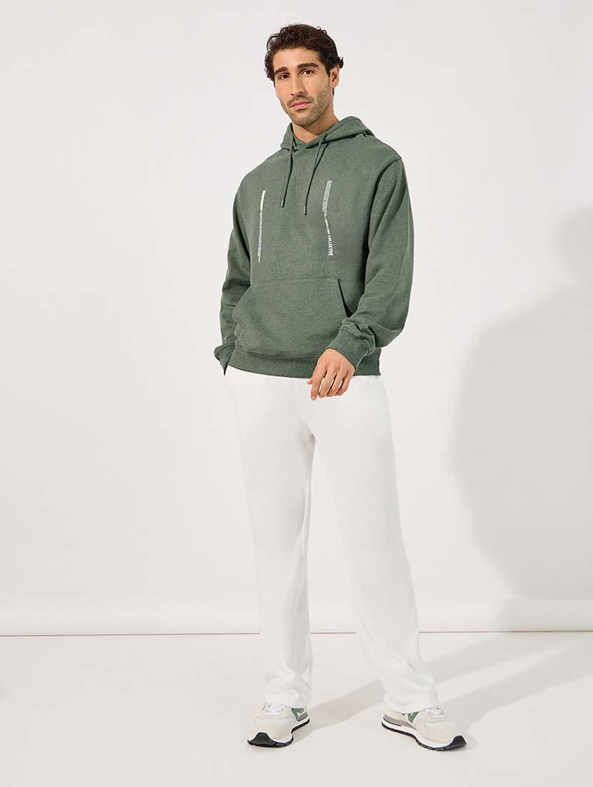 men placement print long sleeve sweatshirt - 21618196 - Standard Image - 2