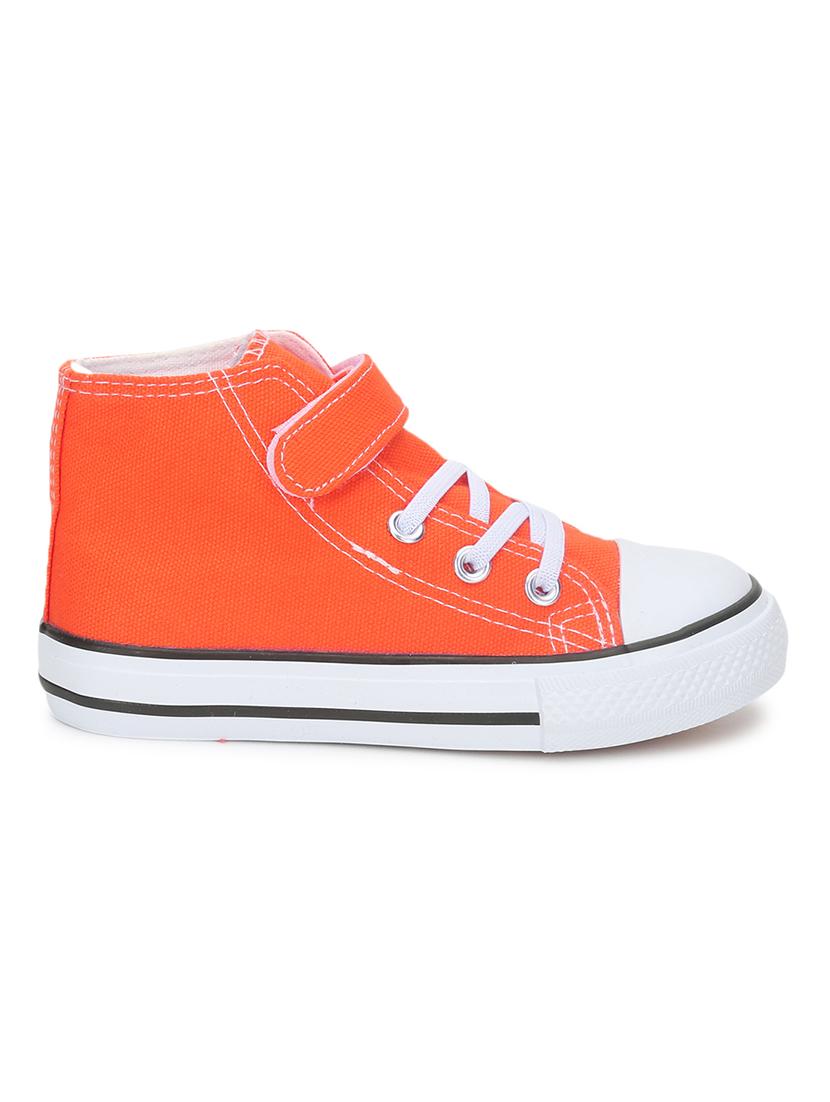 unisex solid lace up canvas sneakers - 21618504 - Standard Image - 2
