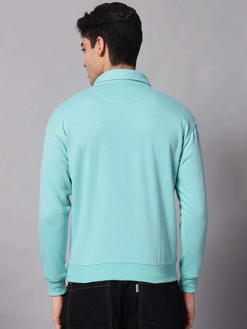 men long sleeves plain sweatshirt - 21618944 -  Standard Image - 2
