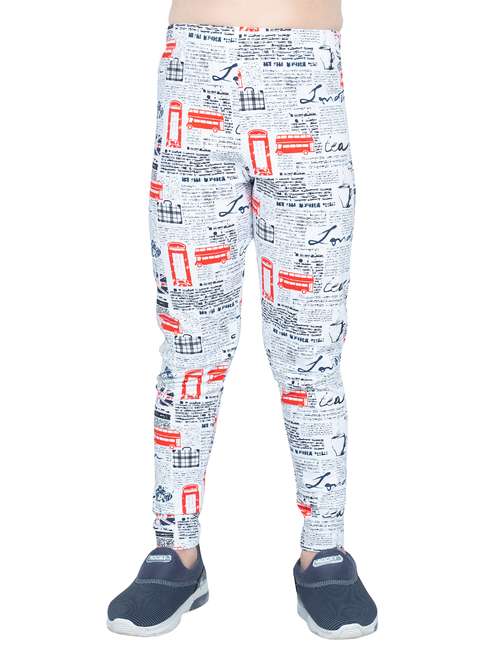 girls printed high rise legging - 21619806 - Standard Image - 0