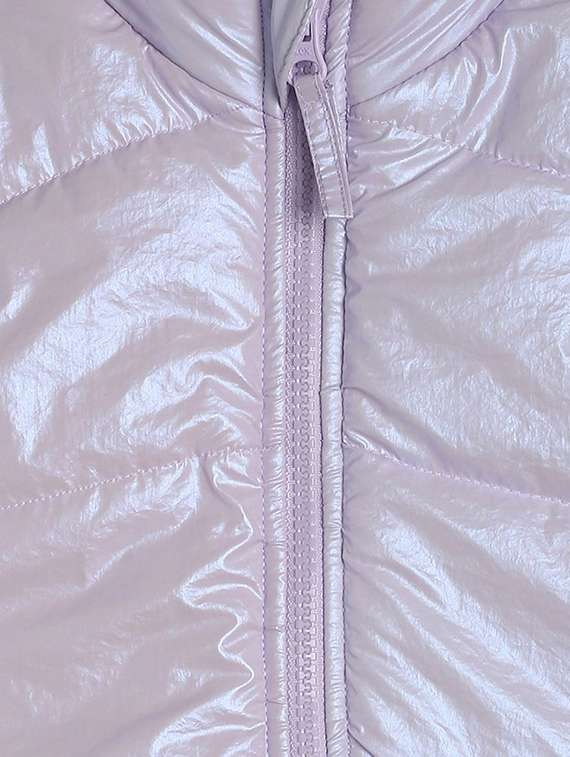girls solid sleeveless jacket - 21620272 - Standard Image - 2