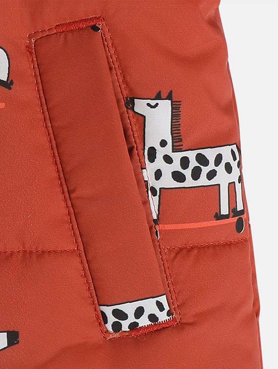 boys printed long sleeves jacket - 21620376 - Standard Image - 2