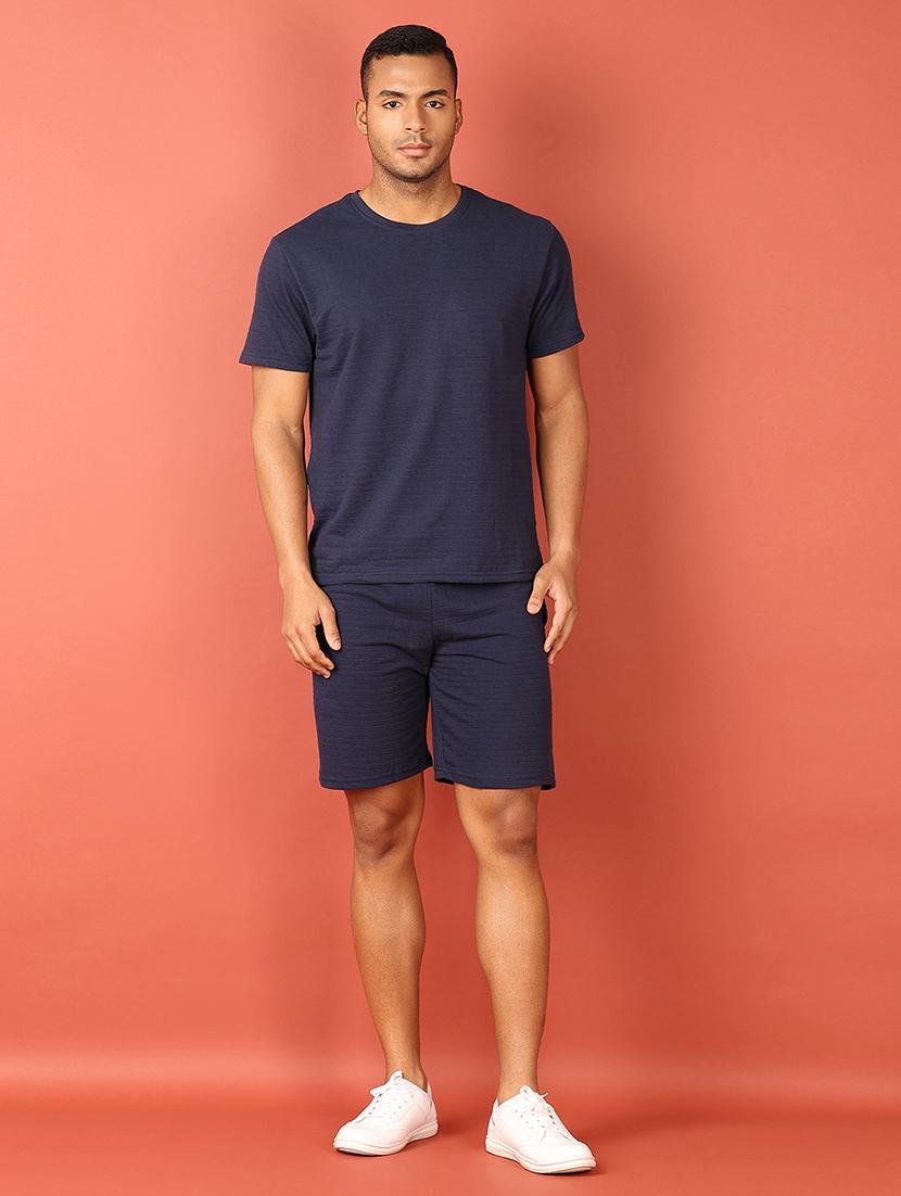 men solid short sleeve regular fit t-shirt - 21620403 - Standard Image - 2