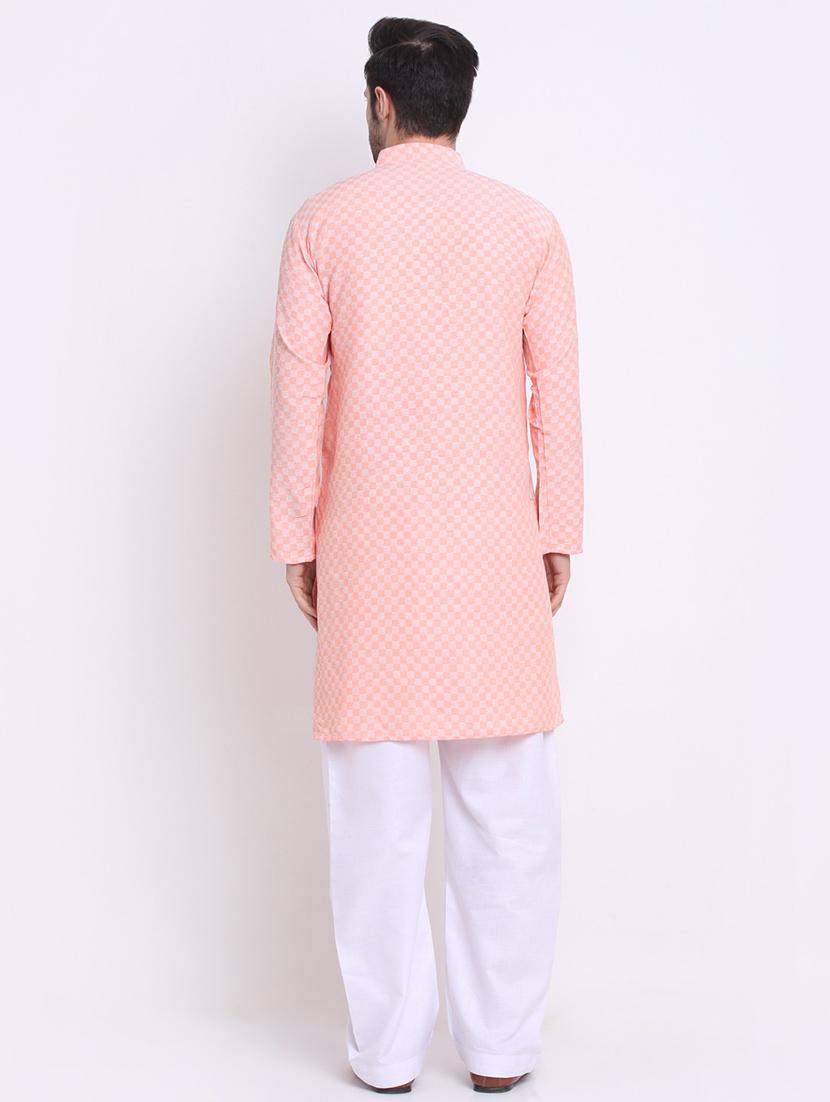 men self designed long sleeve ethnic wear set - 21621704 - Standard Image - 2