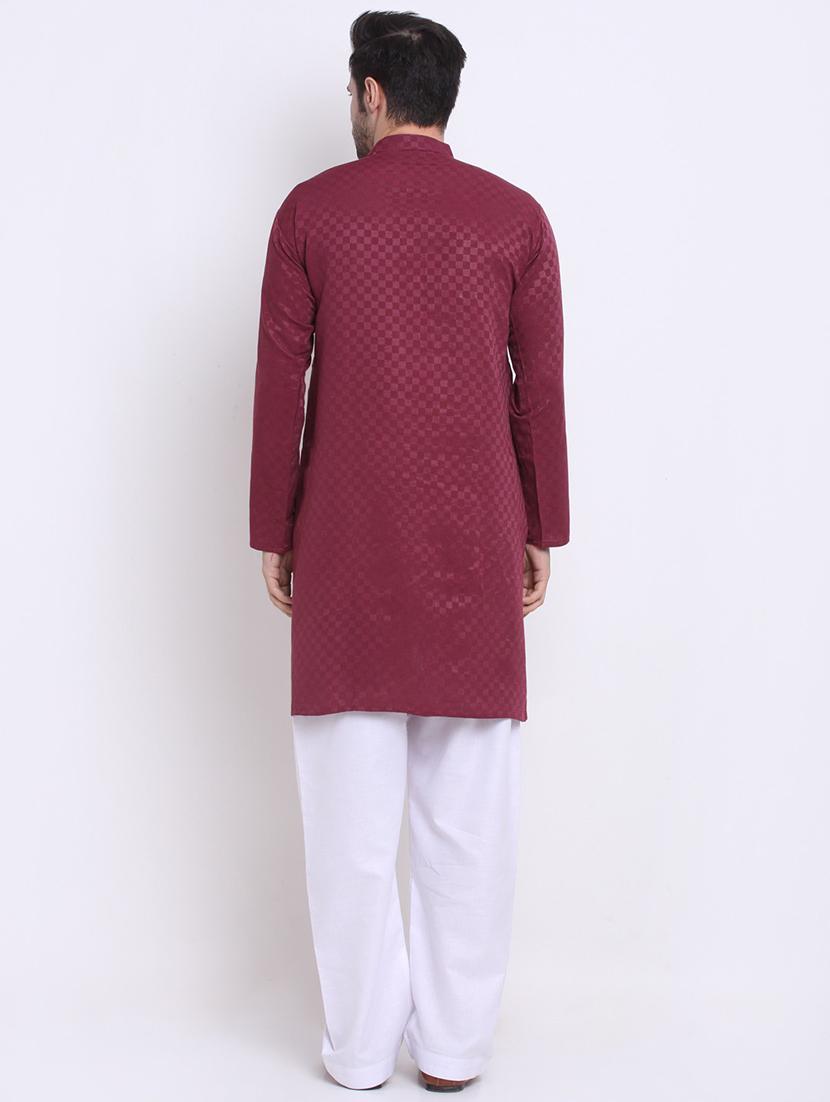 men self designed long sleeve ethnic wear set - 21621705 - Standard Image - 2