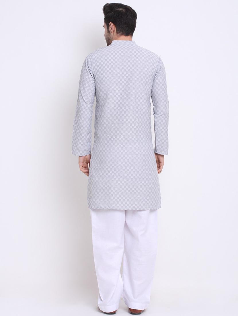 men self designed long sleeve ethnic wear set - 21621706 - Standard Image - 2