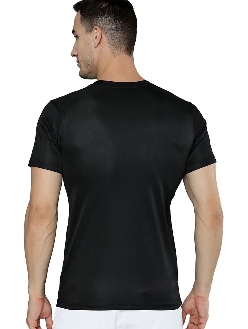 men round neck chest printed t-shirt - 21621800 - Standard Image - 2