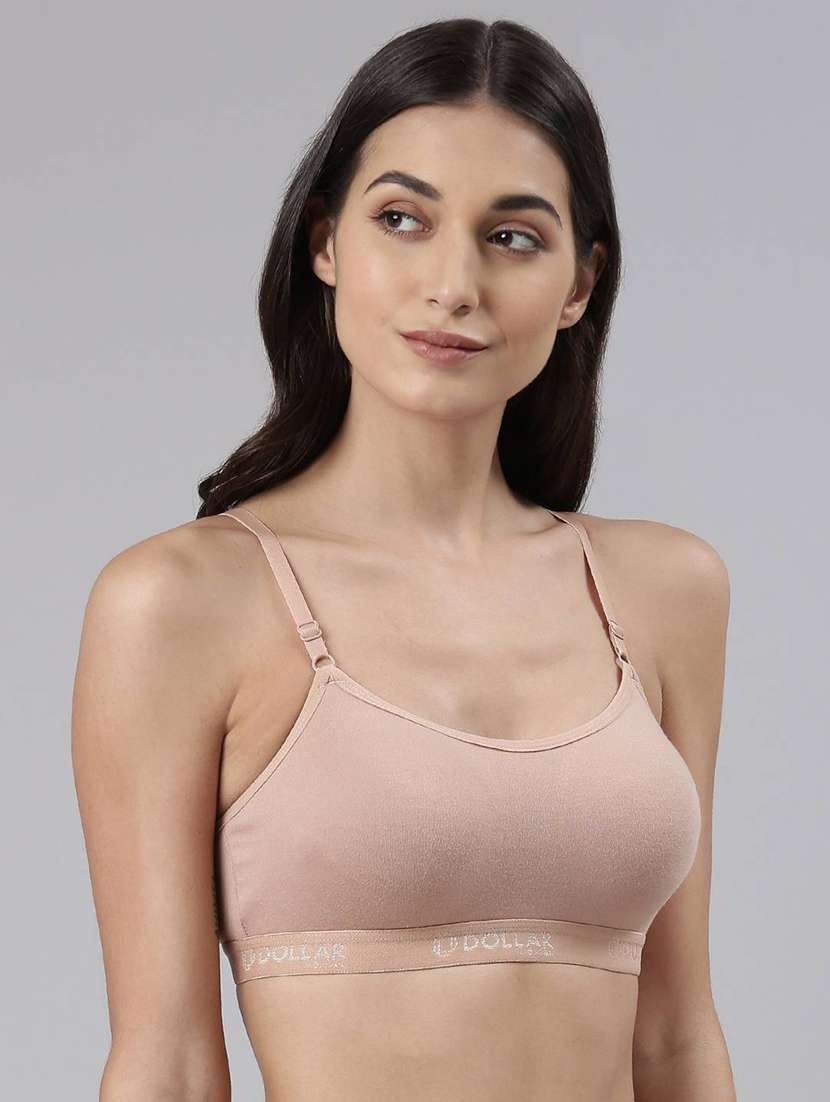women pack of 5 solid full coverage bra combo - 21623753 -  Standard Image - 2