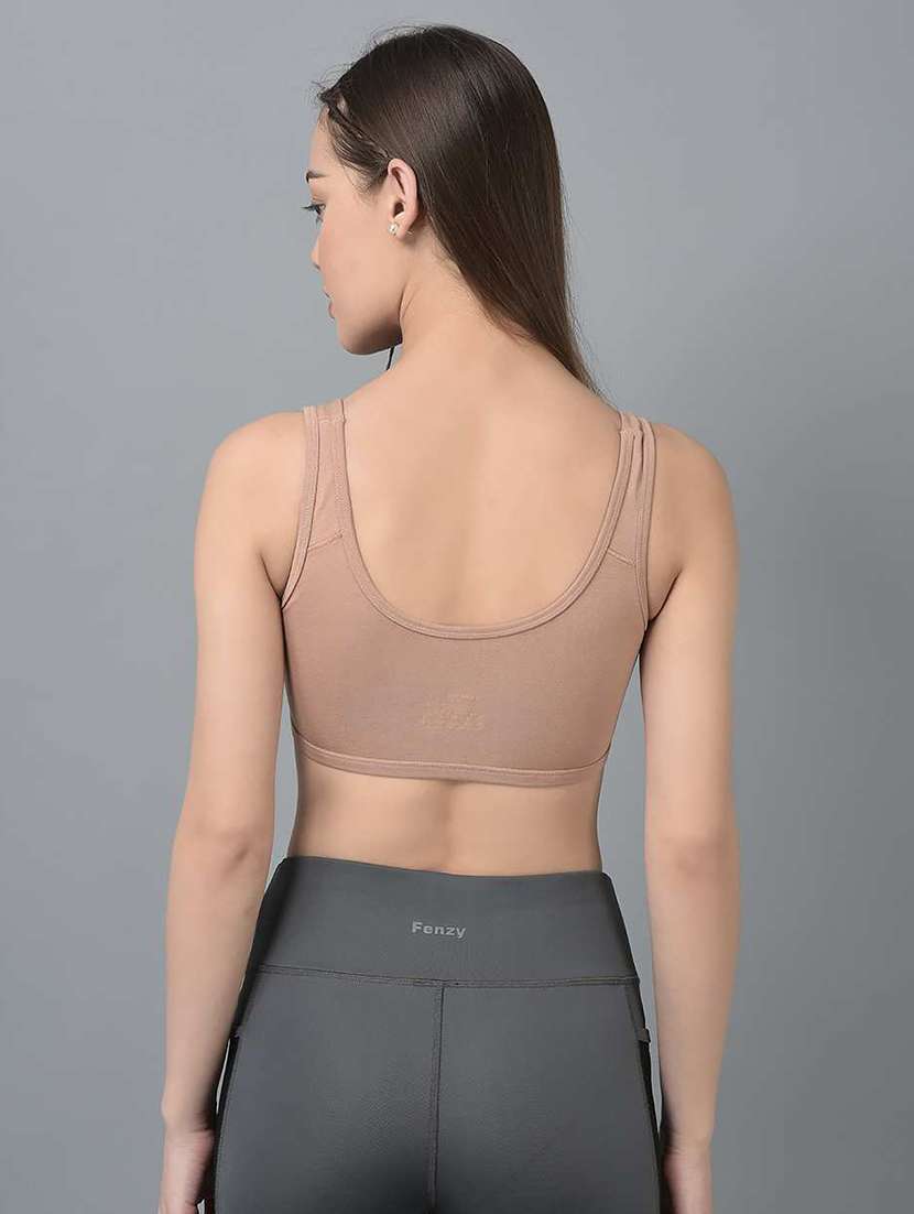 Women Pack Of 2 Solid Sports Bra - 21623781 -  Standard Image - 2