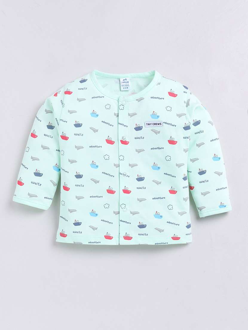 kids printed full length twin set - 21623800 - Standard Image - 2