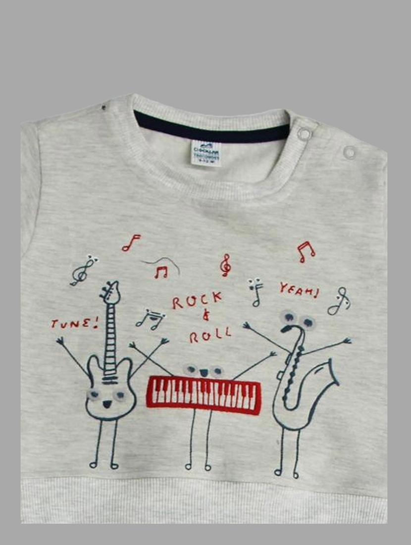 boys printed t-shirt & trouser set - 21623876 - Standard Image - 2