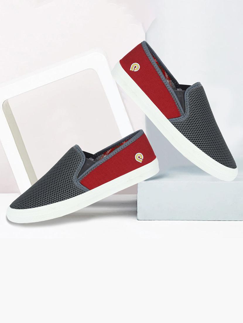 men color block slip on shoes - 21624369 - Standard Image - 2