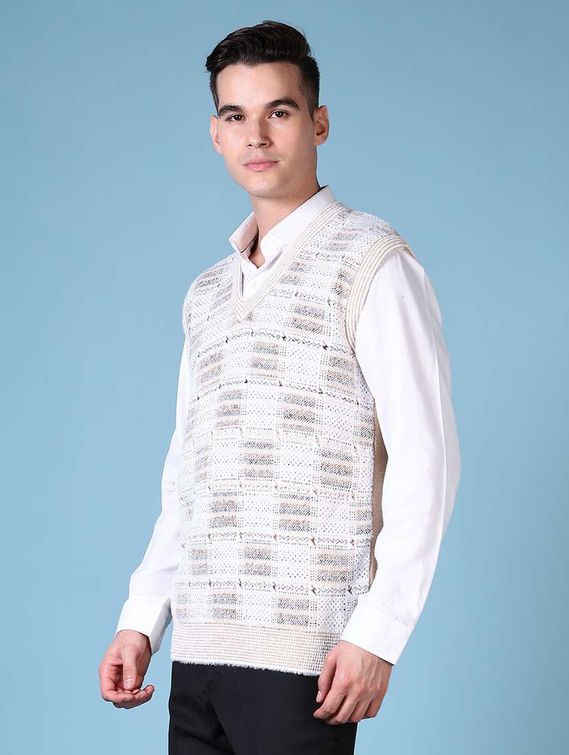 men v-neck sleeveless pullover - 21624396 -  Standard Image - 2