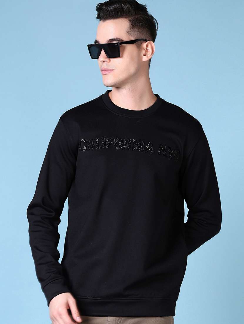 men chest printed long sleeve sweatshirt - 21624443 -  Standard Image - 2