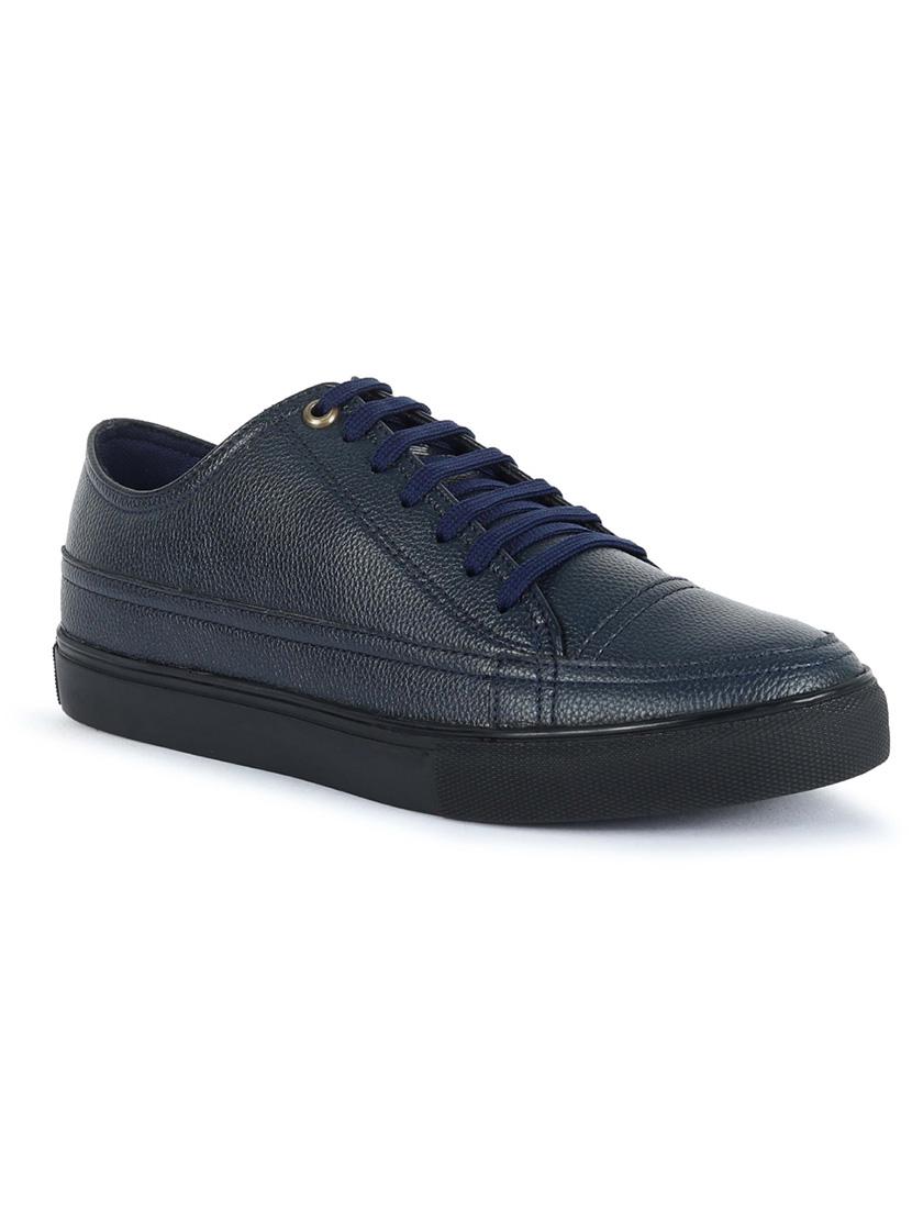 men solid lace up sneaker - 21624927 - Standard Image - 2