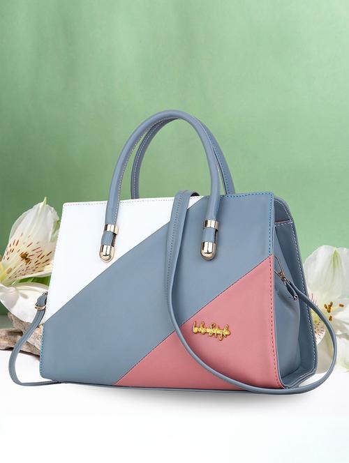 women color block handbag - 21624947 - Standard Image - 0