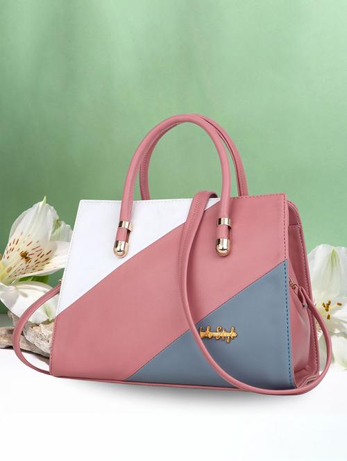 women color block handbag - 21624958 - Standard Image - 0