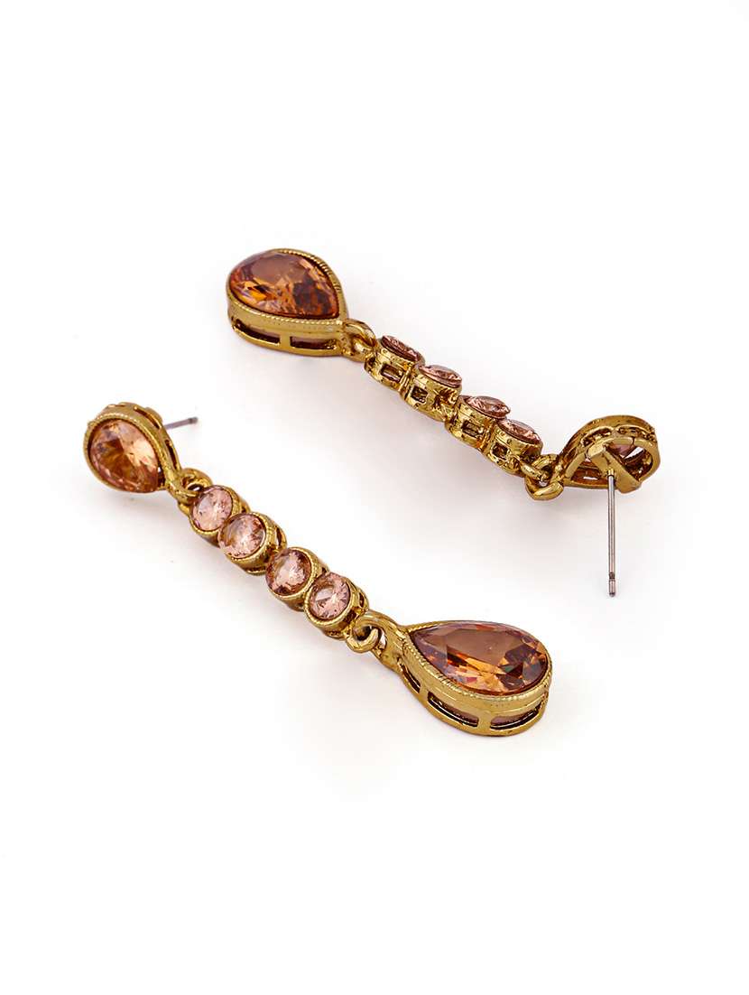 women kundan work drop earings - 21627087 -  Standard Image - 2