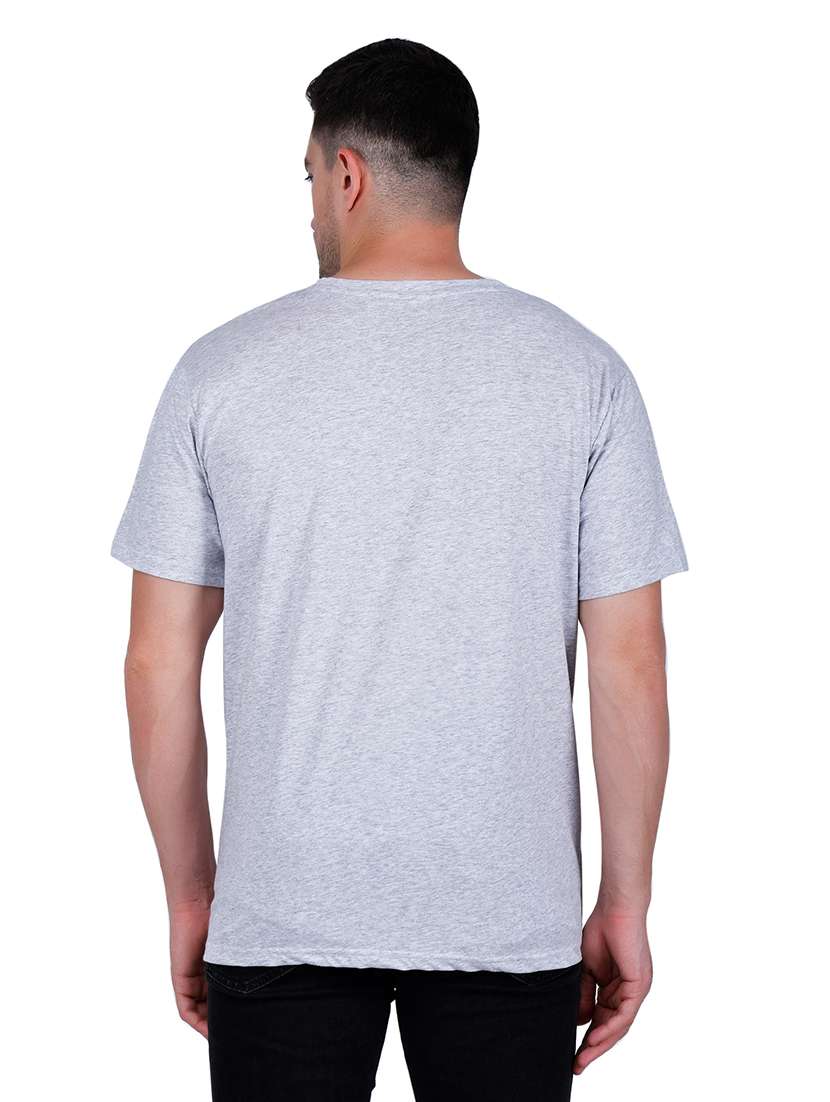 men grey graphic round neck regular fit t-shirt - 21627224 -  Standard Image - 2