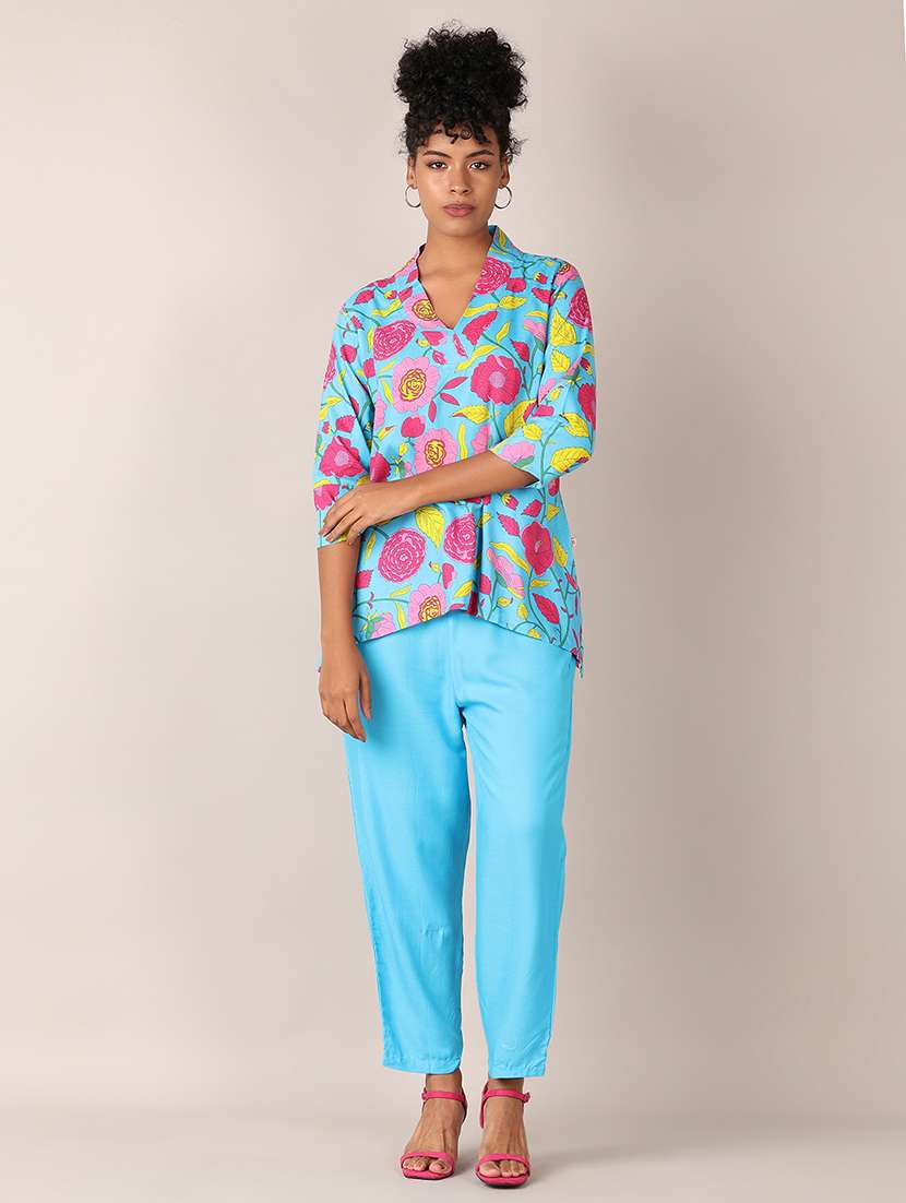 women floral printed co-ord sets