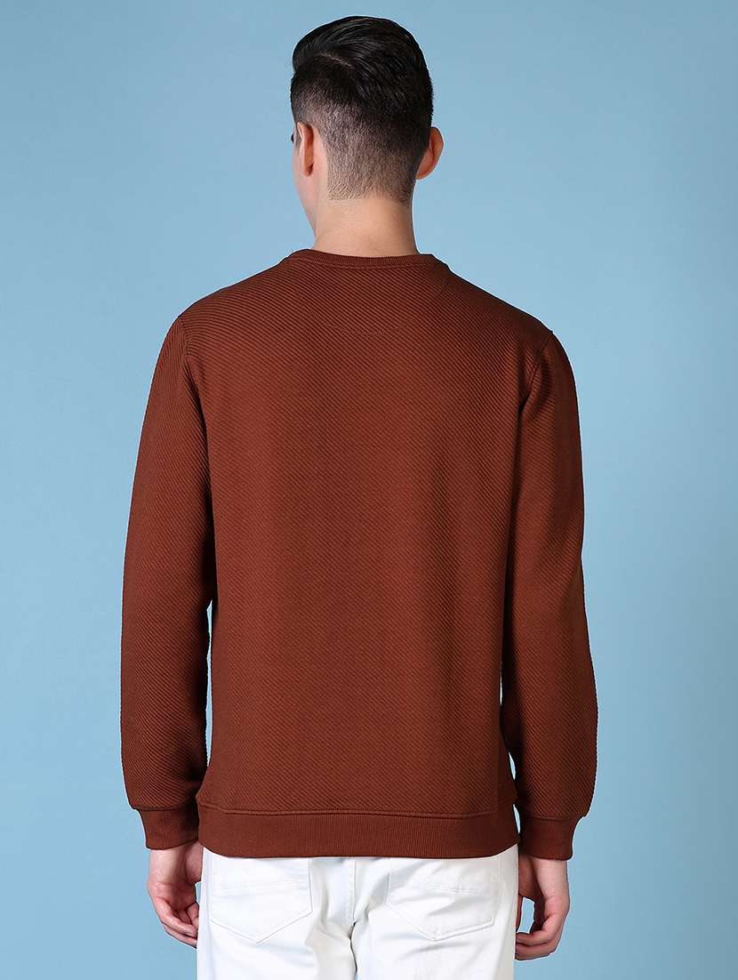 men solid long sleeve sweatshirt - 21627605 -  Standard Image - 2