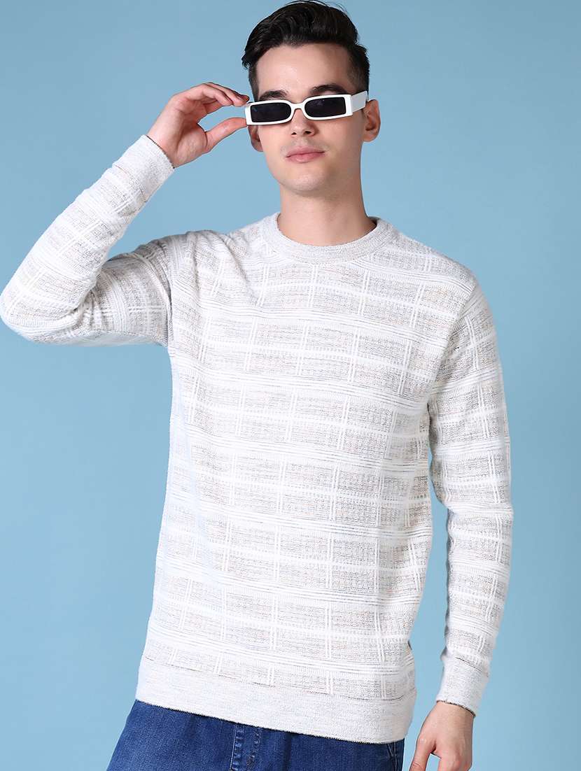 men self design long sleeve pullover - 21628482 -  Standard Image - 2