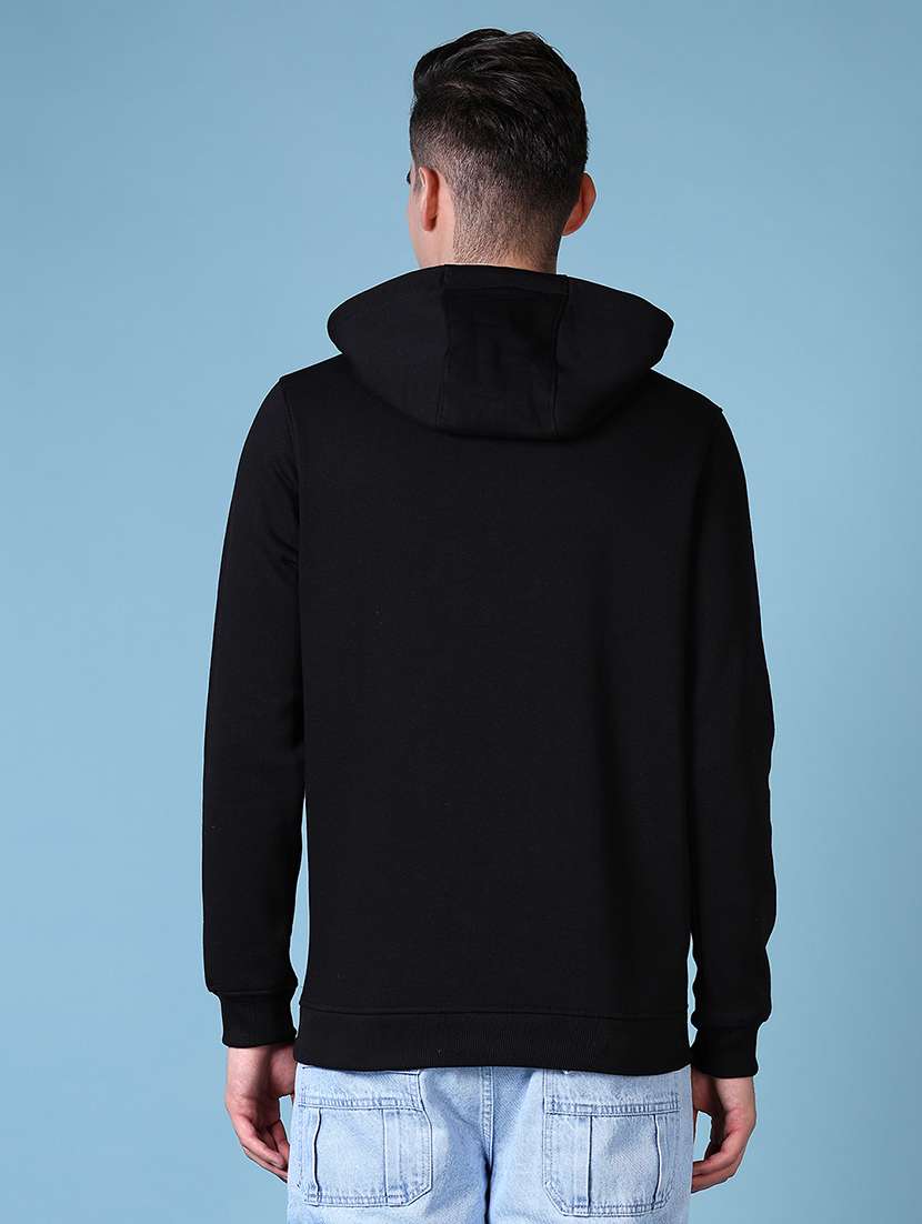 men long sleeve regular fit hooded sweatshirt - 21628485 -  Standard Image - 2