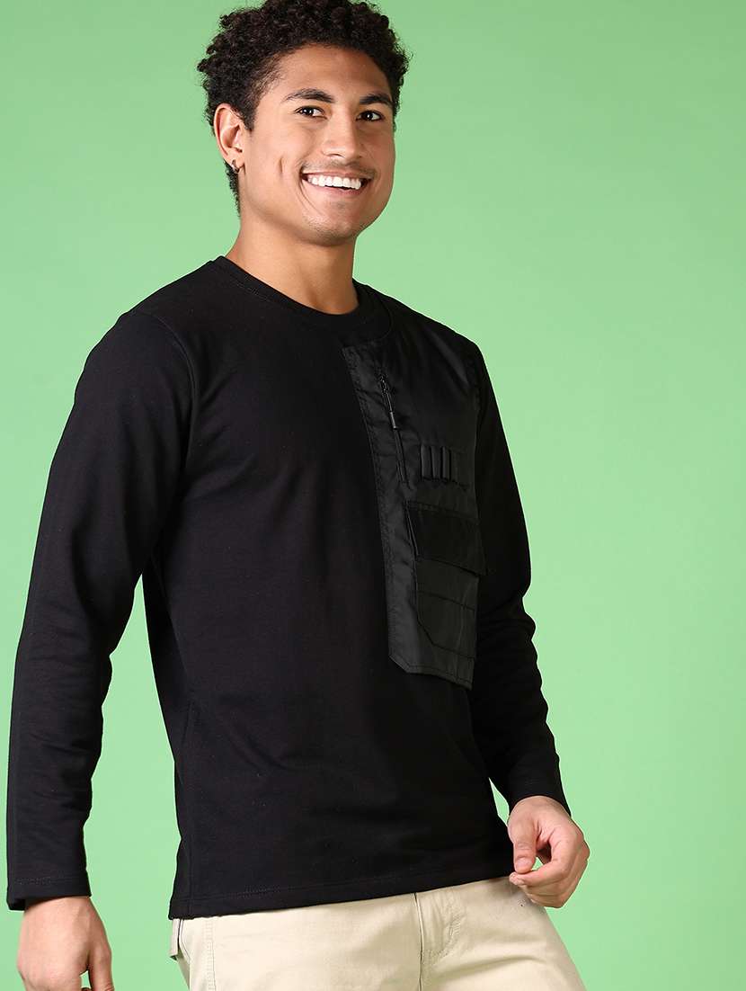men round neck long sleeve sweatshirt - 21628511 -  Standard Image - 2