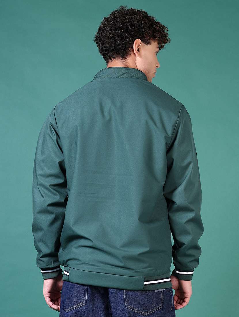 men solid long sleeve casual jacket - 21628969 -  Standard Image - 2