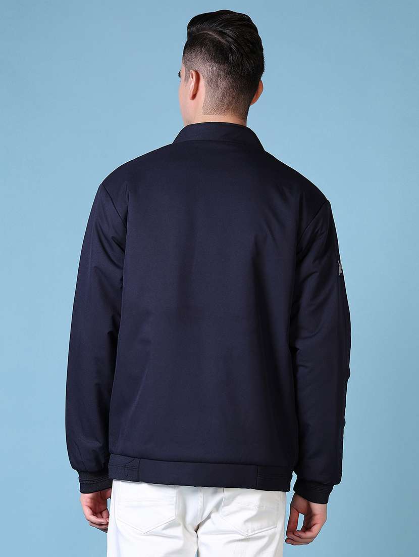 men solid long sleeve casual jacket - 21628970 -  Standard Image - 2